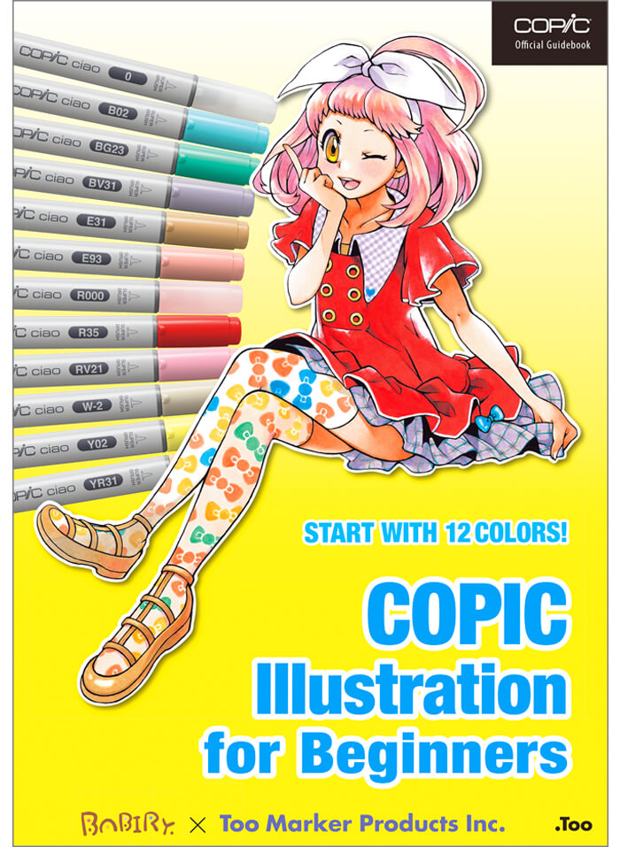 start with 12 colors! Copic Illustration for Beginners