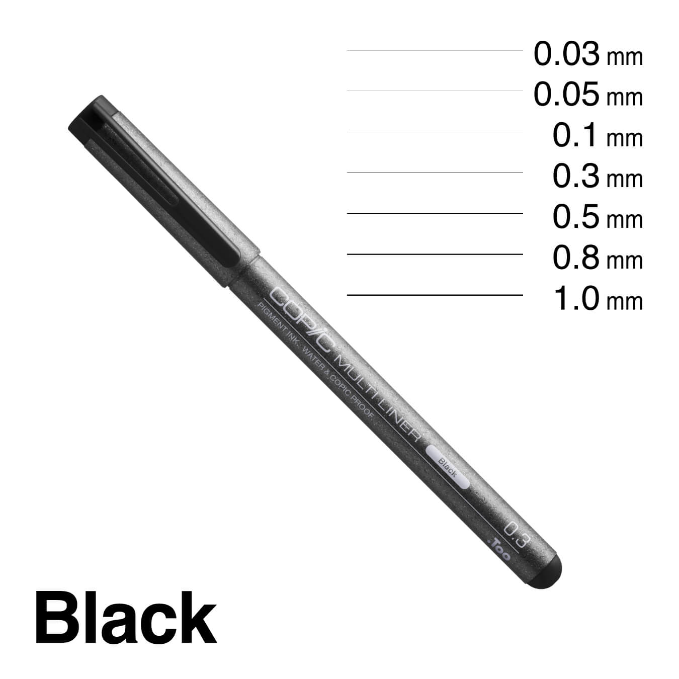 Le Pen Technical Drawing Pen - 0.1 mm Black