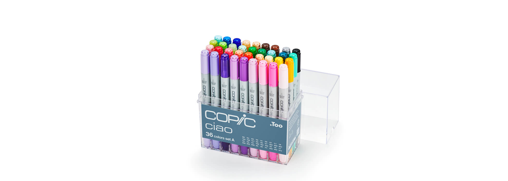 Copic Ciao 36 colors set A - COPIC Official Website