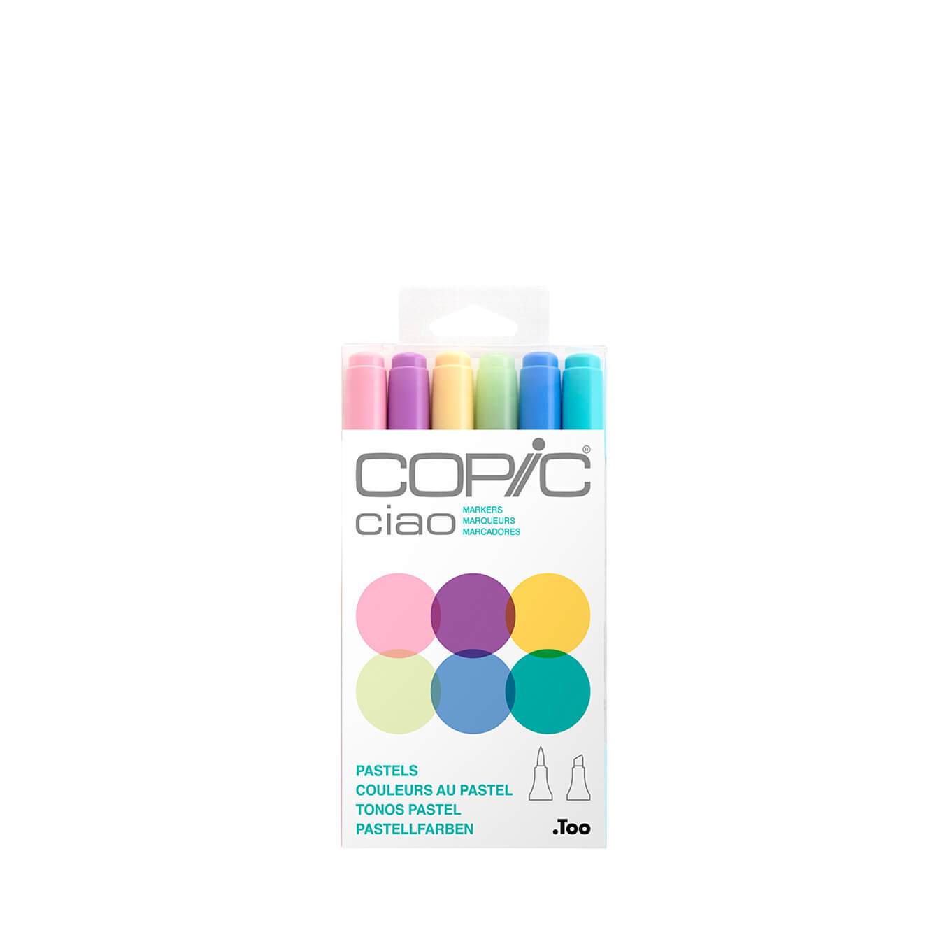 Copic Ciao 6 colors set Pastels