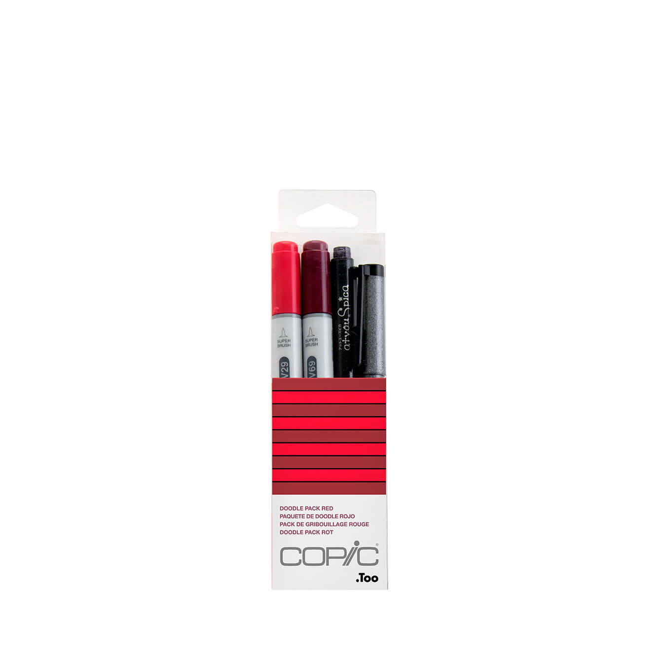 Copic Copic Doodle Pack Red 4511338053836 