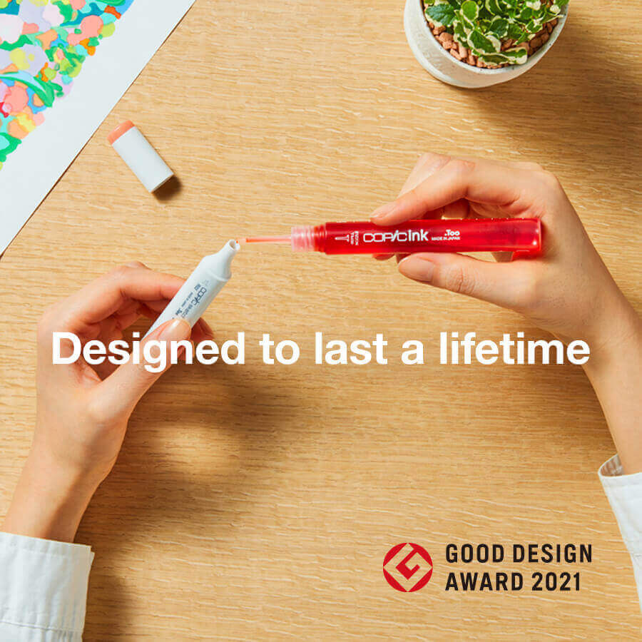 2021 Copic Ink receives Good Design Award