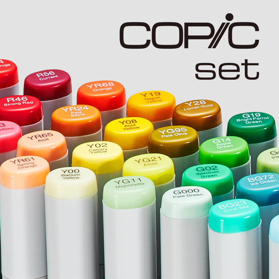 A wide variety of Copic Sketch, Ciao and Classic sets